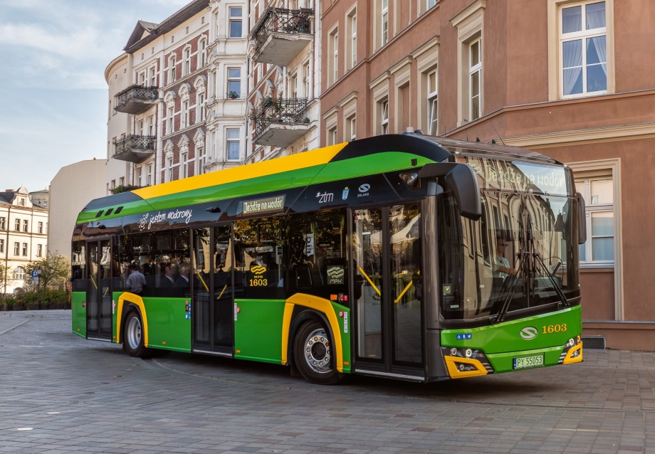 Ismét a Solaristól vásárol hidrogénbuszokat Poznań