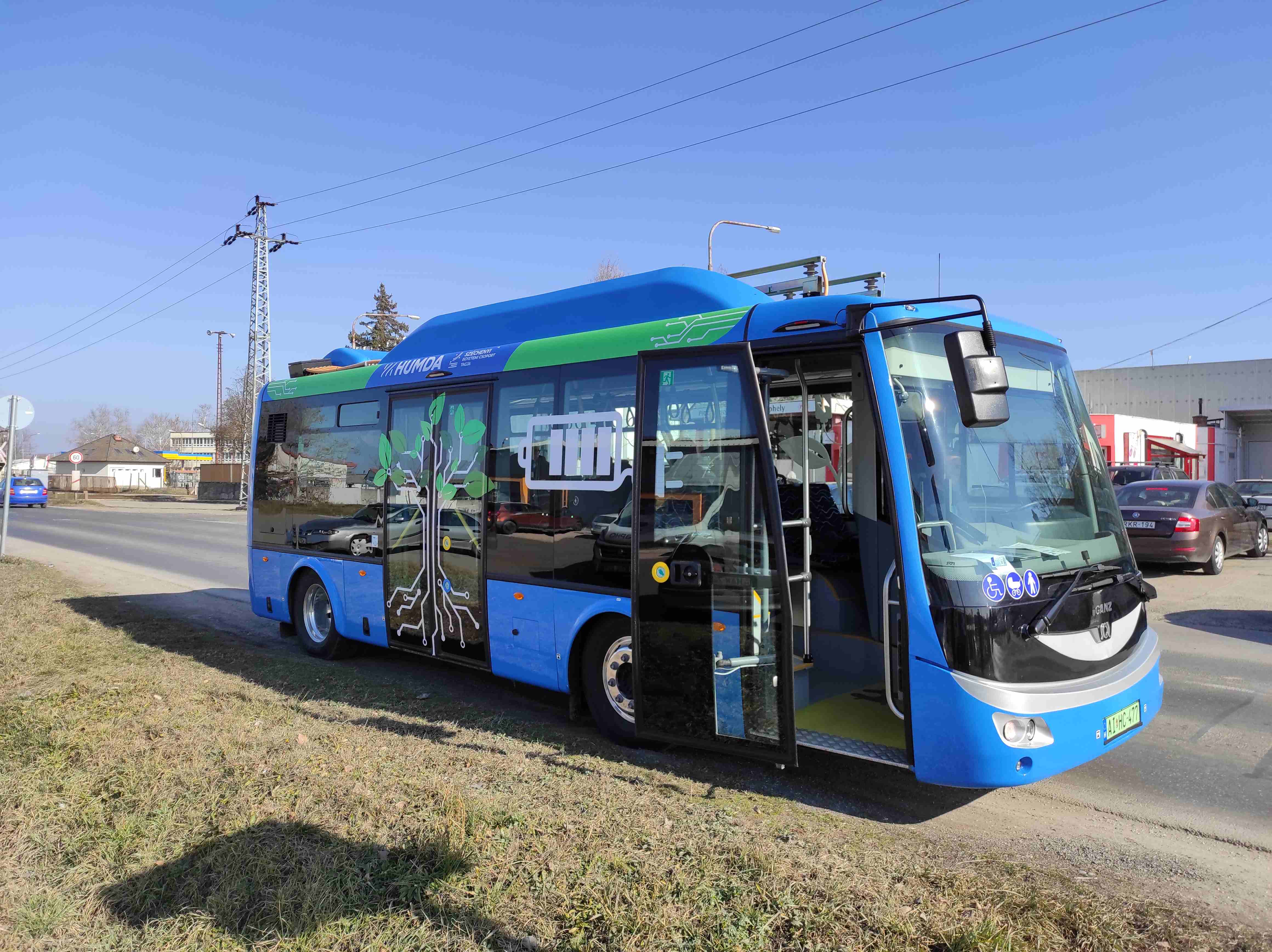 Baján tesztelik elsőként utasforgalomban a Ganz-SOR EBN8 elektromos midibuszt