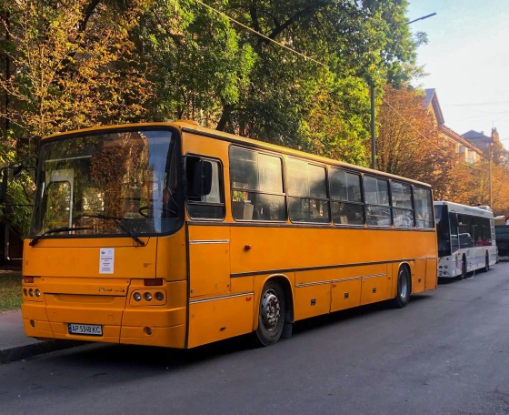 Szolgálatban a Volánbusz másfél éve Ukrajnának adományozott Ikarus autóbuszai