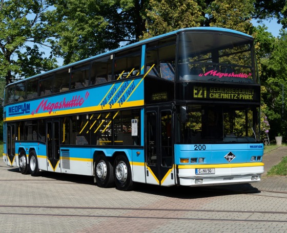 A Neoplan városi emeletes busza, amely átformálhatta volna a metropoliszok közlekedését