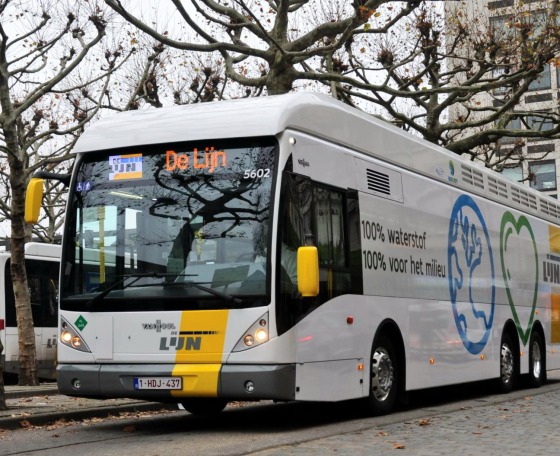 Végleg leállította hidrogénbuszait a belga De Lijn