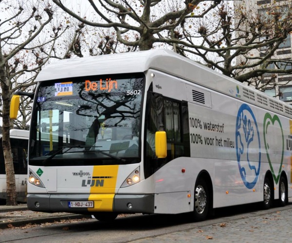 Végleg leállította hidrogénbuszait a belga De Lijn