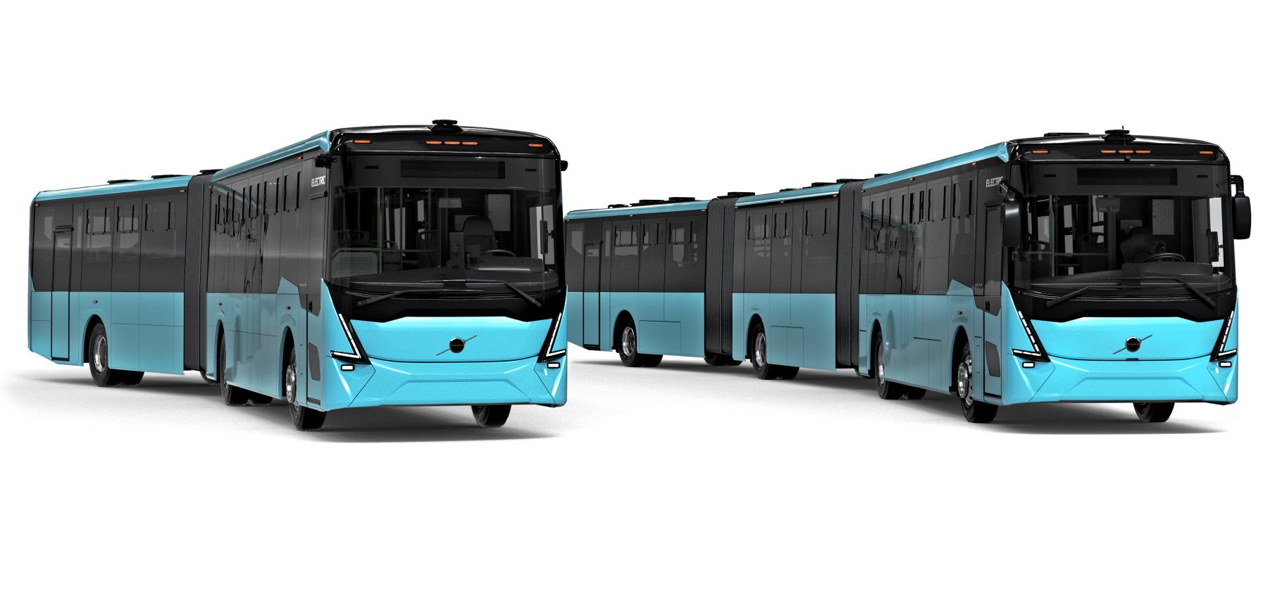 Volvo 7800 Electric: új csuklós és duplacsuklós villanybuszok a mexikói BRT-piac számára
