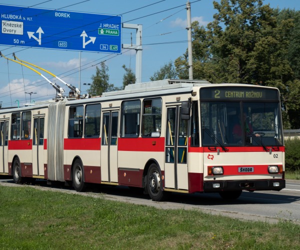 Harmincnégy év után búcsúznak az utolsó cseh várostól is a Škoda 15 Tr trolibuszok
