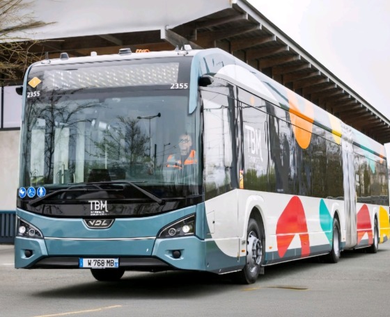 Átvette első két VDL Citea LF-181 csuklós villanybuszát a Bordeaux Métropole