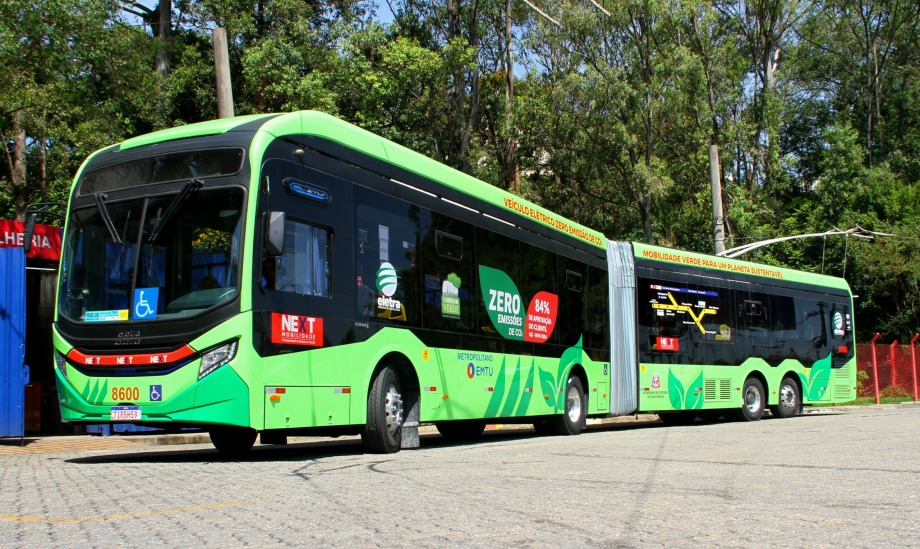 Extrahosszú, négytengelyes trolibuszok érkeztek a São Paulo-i ABD korridorra