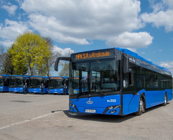 Harminchét lágyhibrid hajtású Solaris Urbino 12 állt forgalomba Krakkóban
