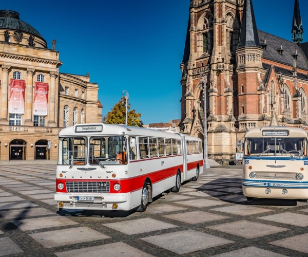 Több mint ötven autóbusz érkezik Meiningenbe a VIII. Nemzetközi Ikarus Találkozóra