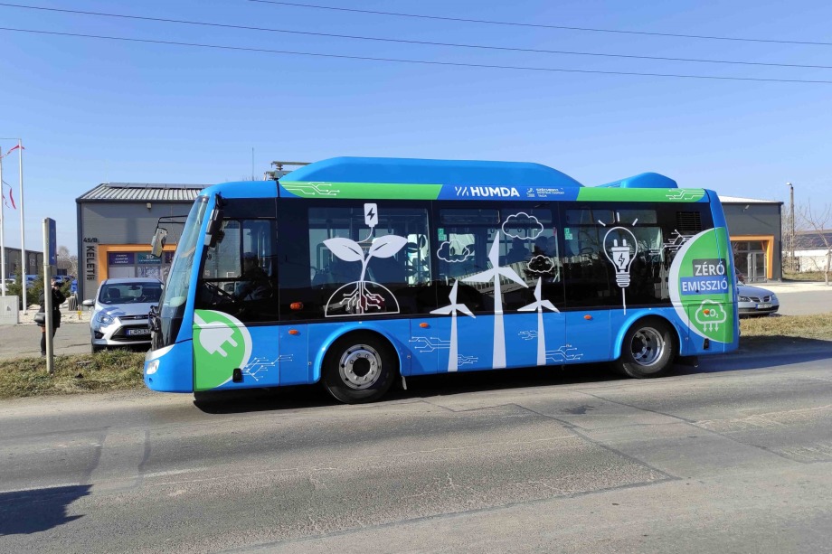 Mintegy 5800 kilométert teljesített bajai tesztüzeme során a Ganz-SOR EBN8 prototípusa