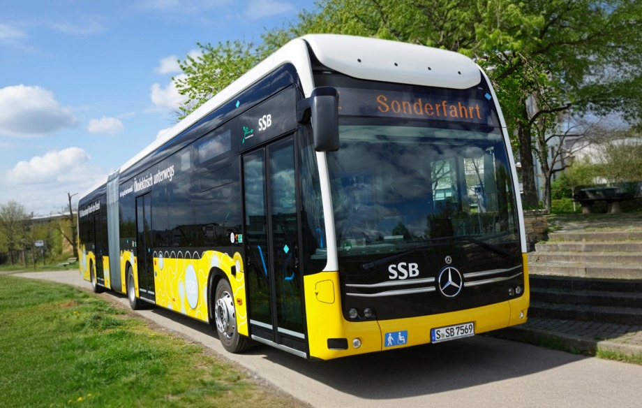 Hidrogén hatótávnövelős eCitaro G fuel cell buszokkal indul újra Stuttgart villanybusz-programja