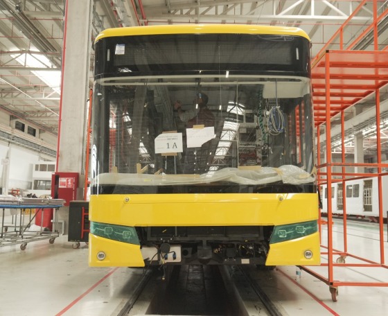 Már gyártósoron vannak Temesvár Bozankaya trolibuszai, hamarosan érkeznek az első példányok