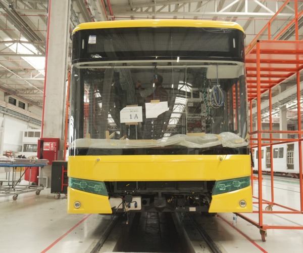 Már gyártósoron vannak Temesvár Bozankaya trolibuszai, hamarosan érkeznek az első példányok