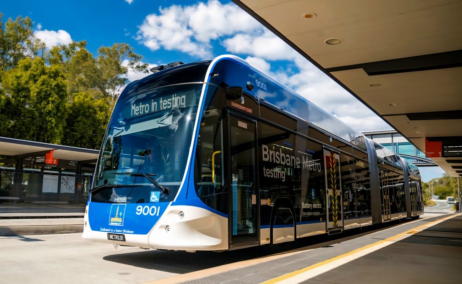 Brisbane Metro at stop 1