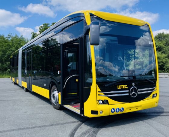 Megérkezett az első eCitaro G a TEC liège-i BRT-vonalához