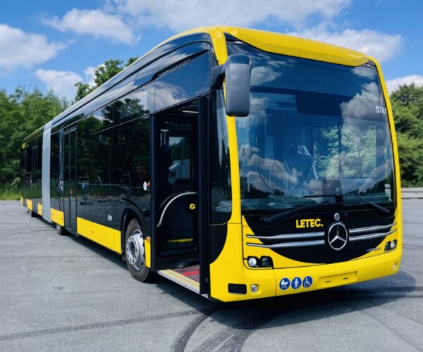 Megérkezett az első eCitaro G a TEC liège-i BRT-vonalához