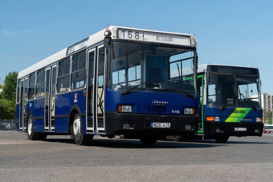 Negyven éve állt forgalomba Budapesten az első Ikarus 415-ös