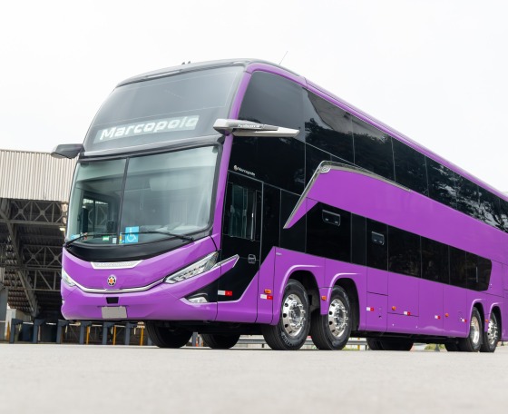 Négy tengelyen, két szinten – egy sajátos dél-amerikai buszkategória háttere