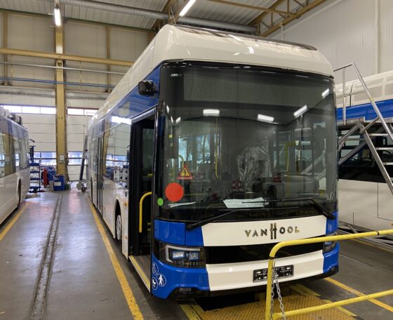 Árverésen a Van Hool Kerpen számára szánt, sosem leszállított A12 FC hidrogénbuszai