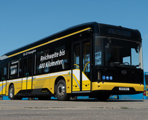 Egy BYD eBus B12 tesztelésével készül új elektromos flottája üzemeltetésére az ArrivaBus