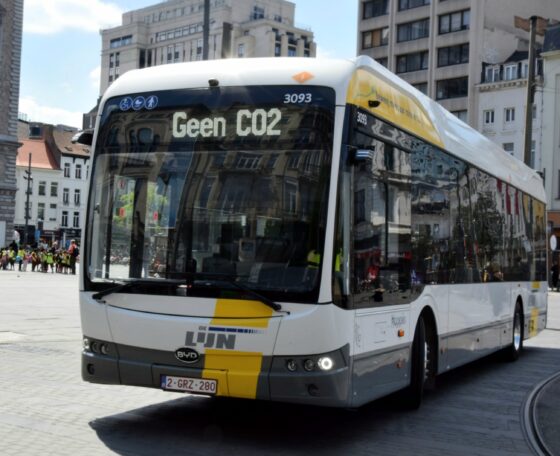Komáromban összeszerelt BYD villanybuszok állnak forgalomba a flamand De Lijn kötelékében
