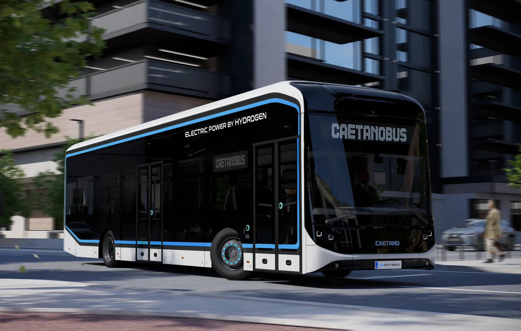 Bővülő kínálat – új elektromos és hidrogénhajtású buszok a CaetanoBustól