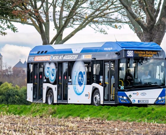 Van Hool helyett Solaris: célba ért a REVG első hidrogénbusz-projektje