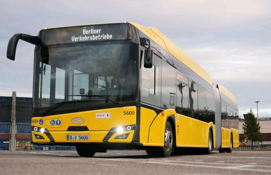 Újabb 270 darab Solaris Urbino 18 electric csuklós villanybuszt vásárol a berlini BVG