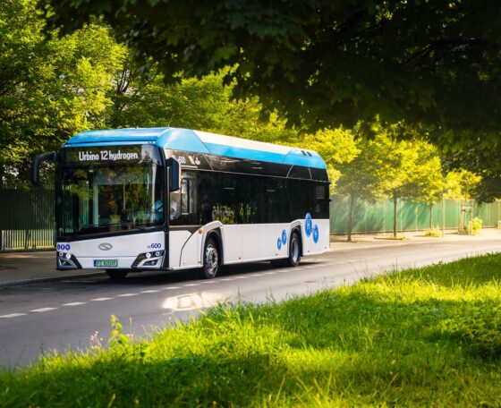 Płock városa is bizalmat szavazott a Solaris hidrogénbuszainak