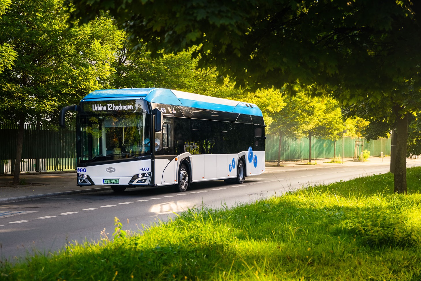 Płock városa is bizalmat szavazott a Solaris hidrogénbuszainak