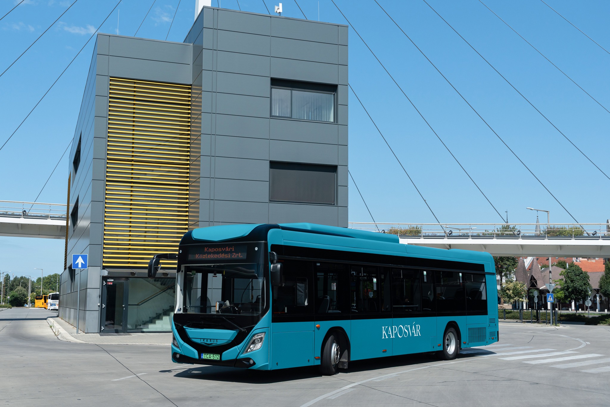 Új villanybuszok, új flottaszín Kaposváron 2 524300500 1288214589975253 3464387774517807116 n 1