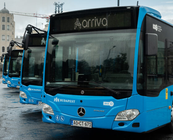 Bemutatkoztak az ArrivaBus vadonatúj Mercedes-Benz Citaro G autóbuszai