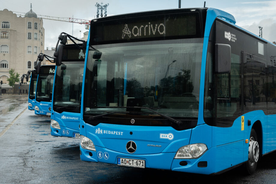 Bemutatkoztak az ArrivaBus vadonatúj Mercedes-Benz Citaro G autóbuszai