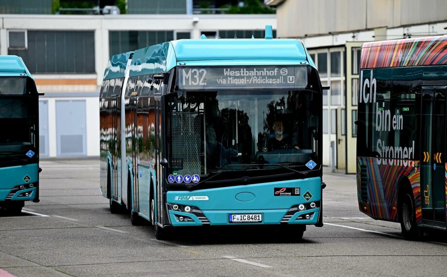 Kilenc Solaris hidrogénbusszal bővül Frankfurt alternatív hajtású buszállománya