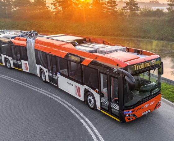 A Solaris nyerte Vilnius 73 csuklós önjáró trolibuszra kiírt tenderét