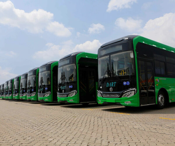 A Golden Dragon újabb 200 autóbuszt szállít Dar es-Salaam BRT-hálózatára