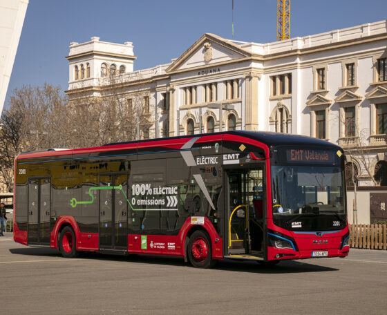 Az MAN összesen 84 elektromos és hibrid autóbusszal veszi ki a részét a valenciai flottacseréből