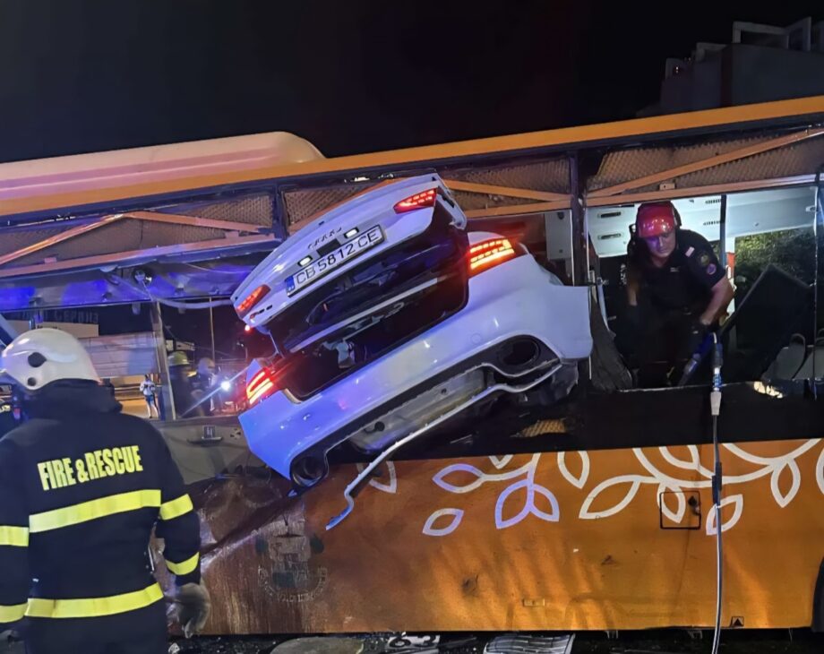 Halálos buszbaleset Szófiában: nagy sebességgel száguldó Audi ütközött éjszakai járattal 1 2113626411 1