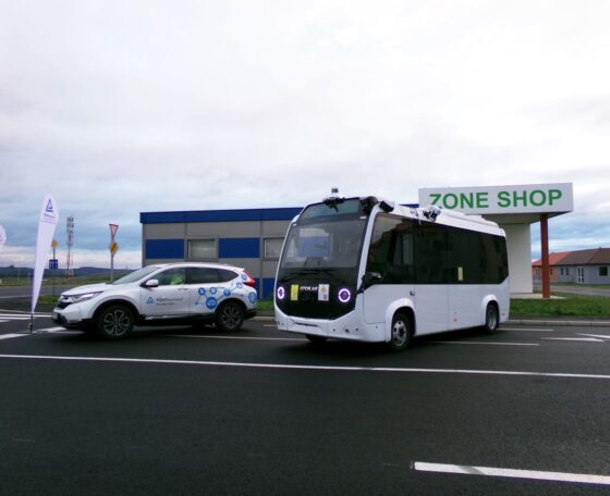 Magyarországon teljesítette a TÜV Rheinland tesztjeit az Otokar önvezető minibusza