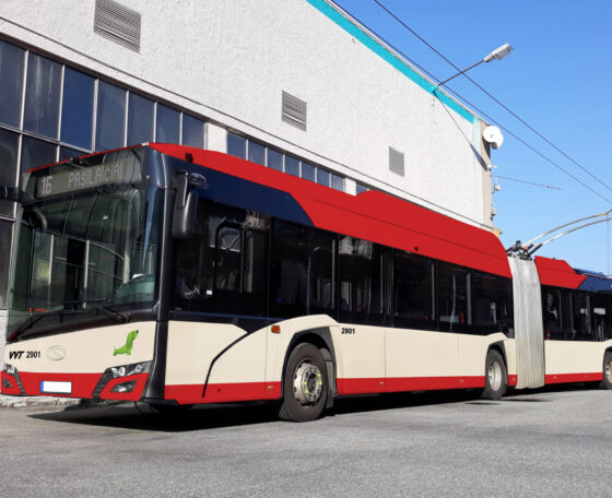 Egy évtized alatt, 213 új trolibusz beszerzésével újul meg Vilnius troliflottája