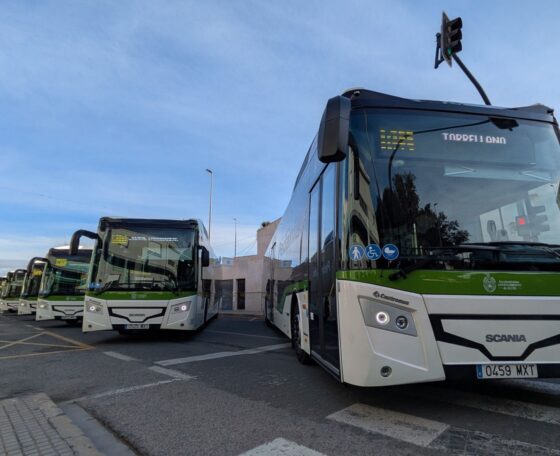 Piacvezető helyet ért el a Scania a spanyol buszpiacon 2025 első felében