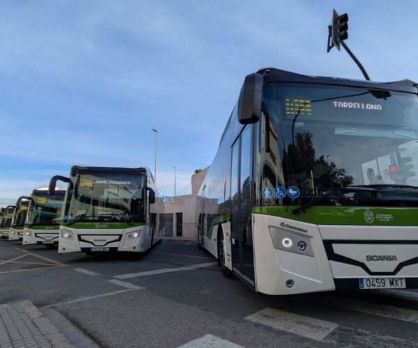 Piacvezető helyet ért el a Scania a spanyol buszpiacon 2025 első felében