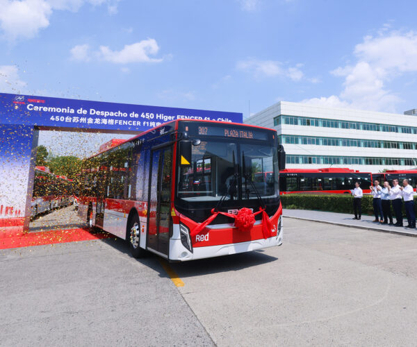 Az év végéig 450 darab Fencer f1 elektromos autóbuszt szállít Chilébe a Higer