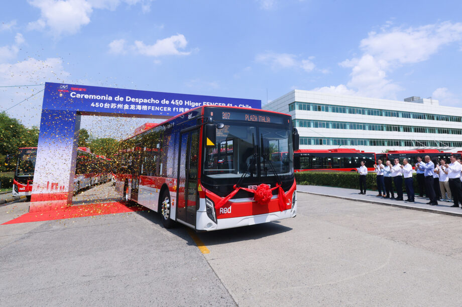 Az év végéig 450 darab Fencer f1 elektromos autóbuszt szállít Chilébe a Higer