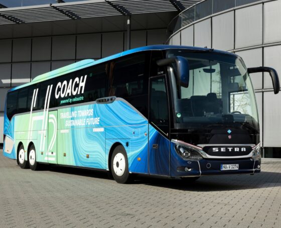 Hidrogén üzemanyagcellás Setrát tesztel a Daimler Buses