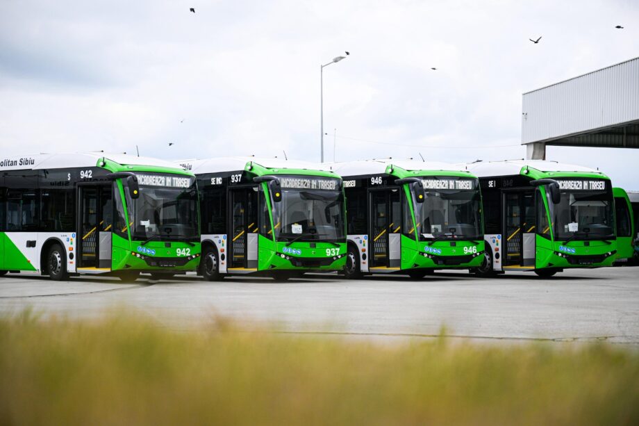 Harminc darab Karsan e-ATA 12 villanybusszal bővül Nagyszeben járműparkja