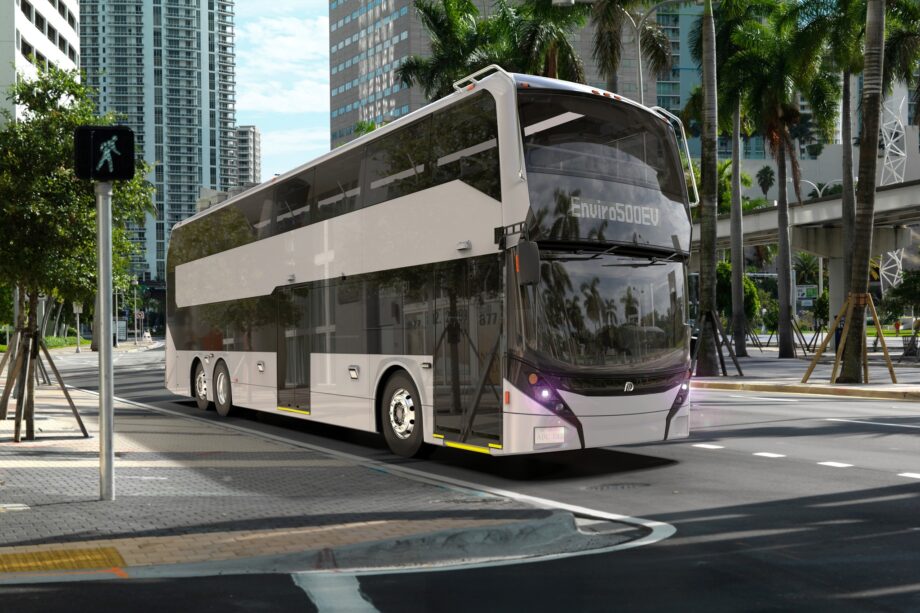 Helyben gyártott BMZ akkukkal érkezik az új Alexander Dennis Enviro500EV Észak-Amerikába