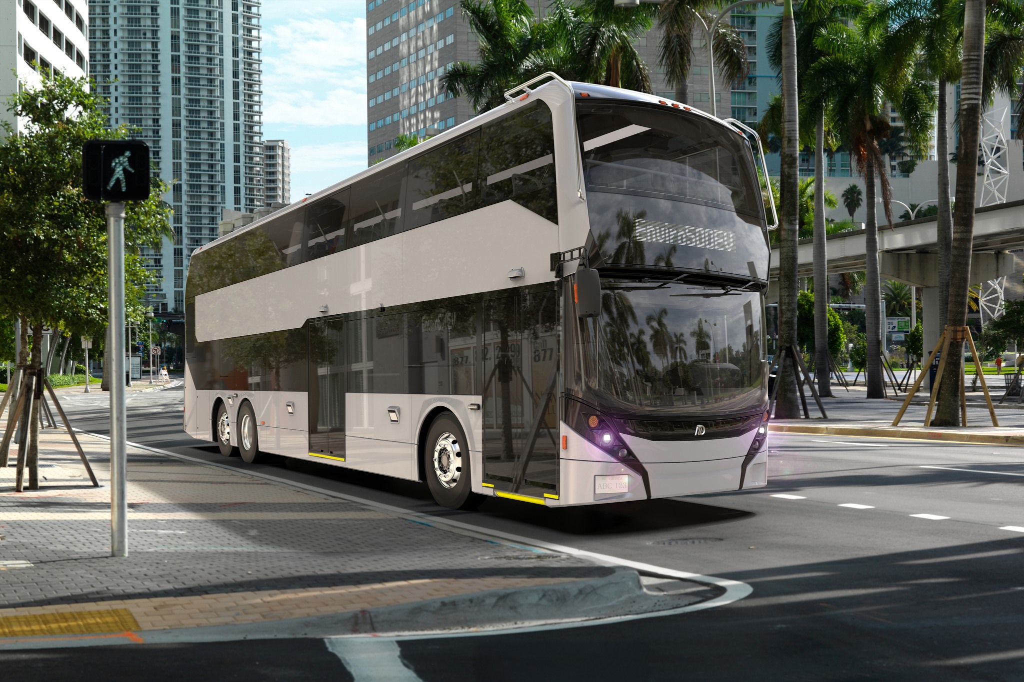 Helyben gyártott BMZ akkukkal érkezik az új Alexander Dennis Enviro500EV Észak-Amerikába