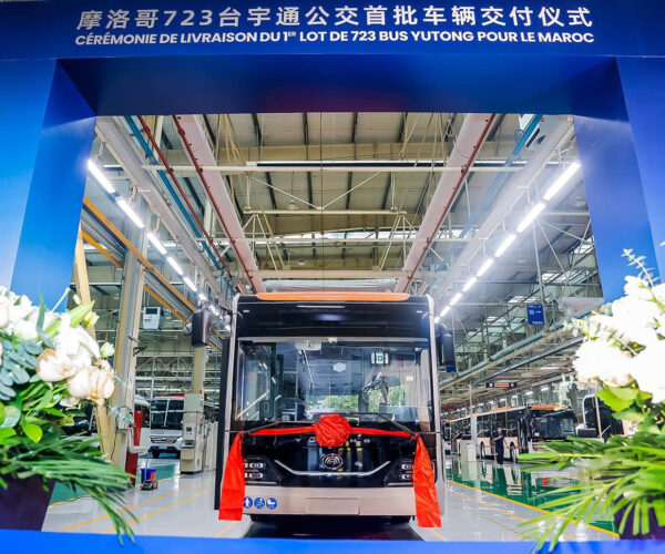 A Yutong megkezdte 723 darabos marokkói rekordszállításának teljesítését