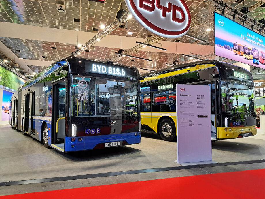 Busworld Europe 2025: korszakalkotó innovációk a BYD standján