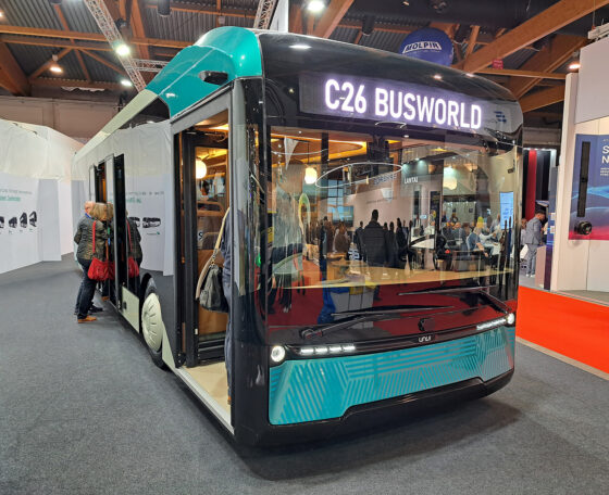 Busworld Europe 2025: látványos koncepcióbusszal keltett feltűnést az UNVI